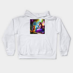 Fairy & Dragon (Friends) Kids Hoodie